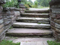 Stairway and brick repair 